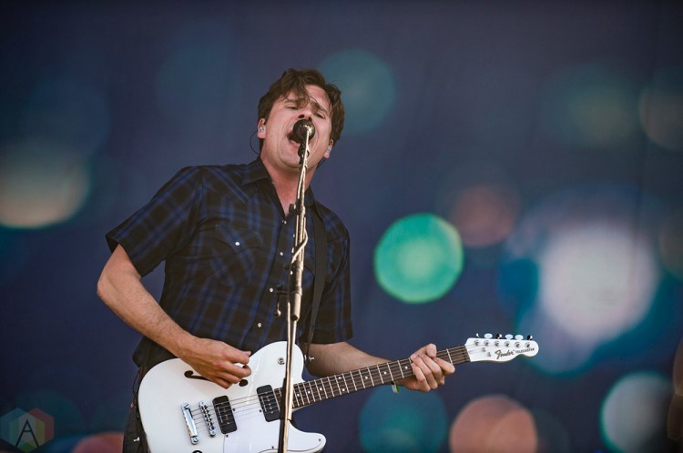 MONTEBELLO, QC - JUNE 16: Jimmy Eat World performs at Montebello Rockfest in Montebello, Quebec on June 16, 2018. (Photo: Greg Matthews/Aesthetic Magazine)