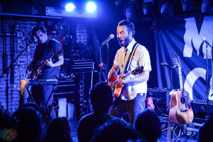 NEW YORK, NY - JUNE 13: Mondo Cozmo performs at Mercury Lounge In New York City on June 13, 2018. (Photo: Alex Bear/Aesthetic Magazine)