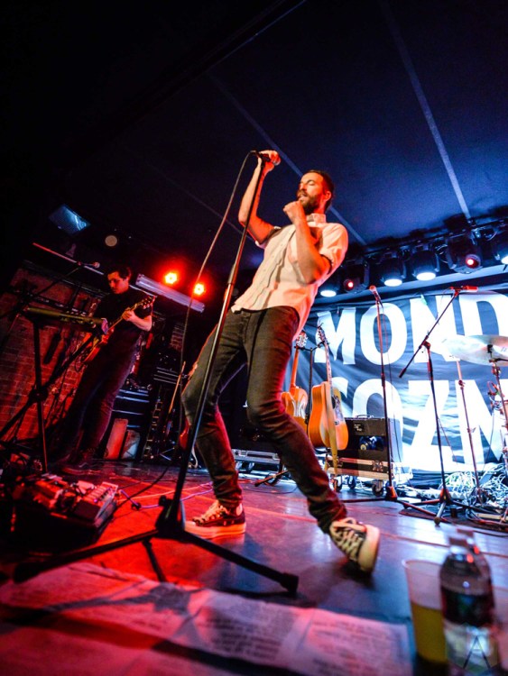 NEW YORK, NY - JUNE 13: Mondo Cozmo performs at Mercury Lounge In New York City on June 13, 2018. (Photo: Alex Bear/Aesthetic Magazine)