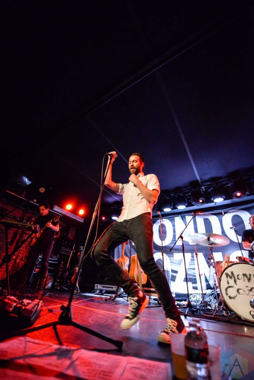 NEW YORK, NY - JUNE 13: Mondo Cozmo performs at Mercury Lounge In New York City on June 13, 2018. (Photo: Alex Bear/Aesthetic Magazine)