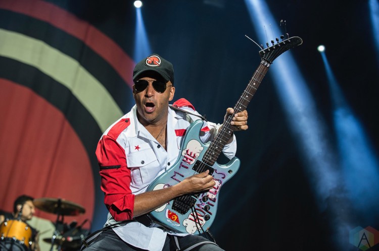 MONTEBELLO, QC - JUNE 15: Prophets of Rage performs at Montebello Rockfest in Montebello, Quebec on June 15, 2018. (Photo: Greg Matthews/Aesthetic Magazine)