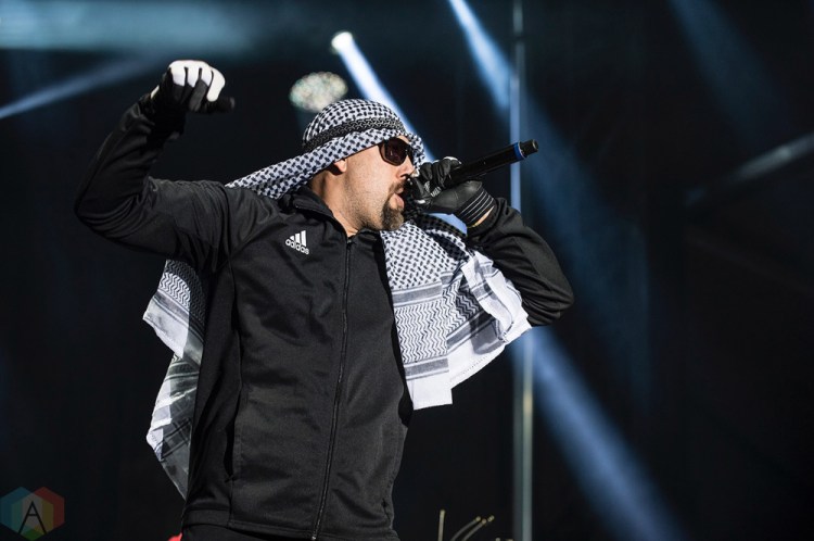 MONTEBELLO, QC - JUNE 15: Prophets of Rage performs at Montebello Rockfest in Montebello, Quebec on June 15, 2018. (Photo: Greg Matthews/Aesthetic Magazine)