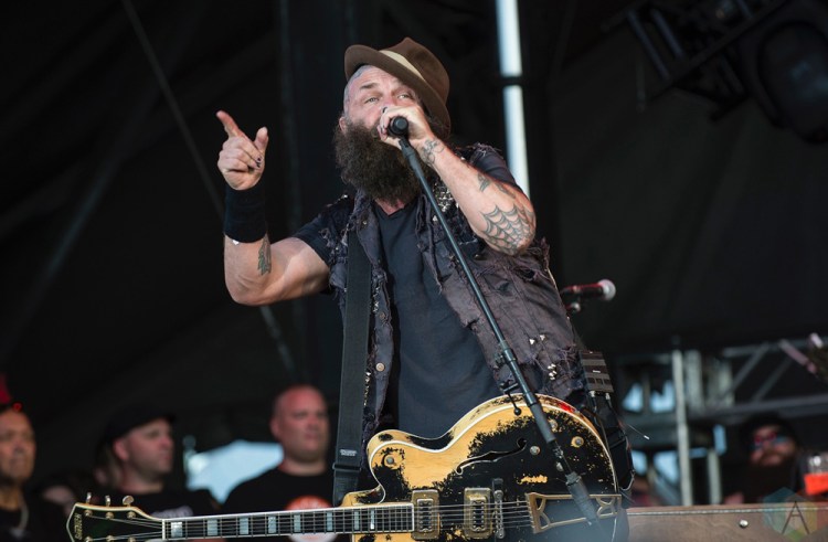 MONTEBELLO, QC - JUNE 15: Rancid performs at Montebello Rockfest in Montebello, Quebec on June 15, 2018. (Photo: Greg Matthews/Aesthetic Magazine)