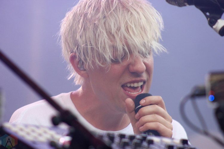 TORONTO, ON - JUNE 17: Robert Delong performs at NXNE 2018 at Yonge-Dundas Square in Toronto on June 17, 2018. (Photo: Curtis Sindrey/Aesthetic Magazine)