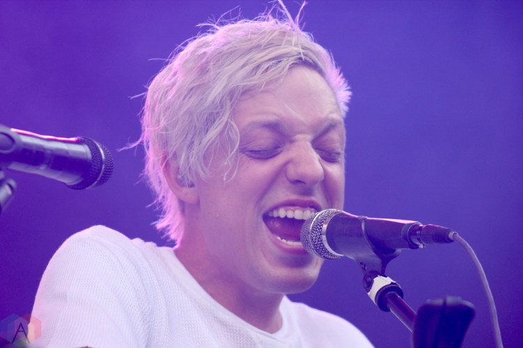 TORONTO, ON - JUNE 17: Robert Delong performs at NXNE 2018 at Yonge-Dundas Square in Toronto on June 17, 2018. (Photo: Curtis Sindrey/Aesthetic Magazine)