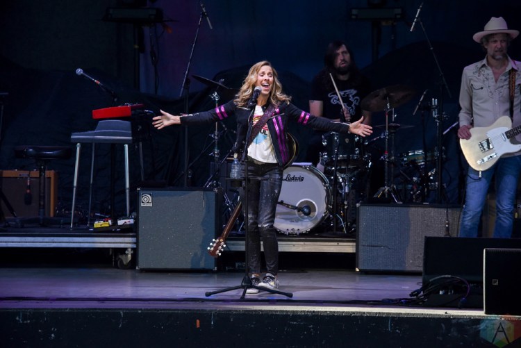 TORONTO, ON - JUNE 15: Sheryl Crow performs at Budweiser Stage in Toronto on June 15, 2018. (Photo: Jaime Espinoza/Aesthetic Magazine)