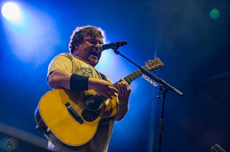 MONTEBELLO, QC - JUNE 16: Tenacious D performs at Montebello Rockfest in Montebello, Quebec on June 16, 2018. (Photo: Greg Matthews/Aesthetic Magazine)