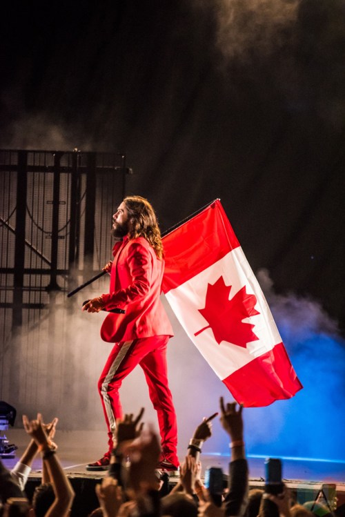 TORONTO, ON - JUNE 06: Thirty Seconds To Mars performs at Budweiser Stage in Toronto on June 06, 2018. (Photo: Janine Van Oostrom/Aesthetic Magazine)