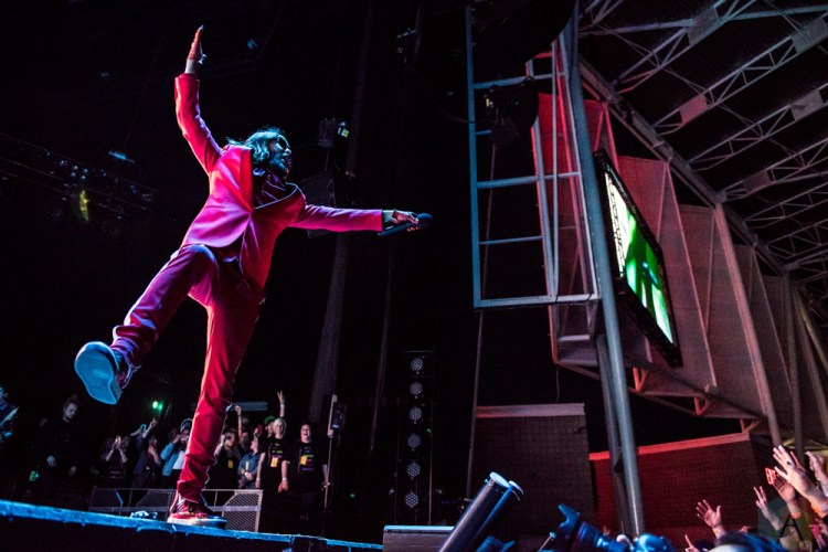 TORONTO, ON - JUNE 06: Thirty Seconds To Mars performs at Budweiser Stage in Toronto on June 06, 2018. (Photo: Janine Van Oostrom/Aesthetic Magazine)