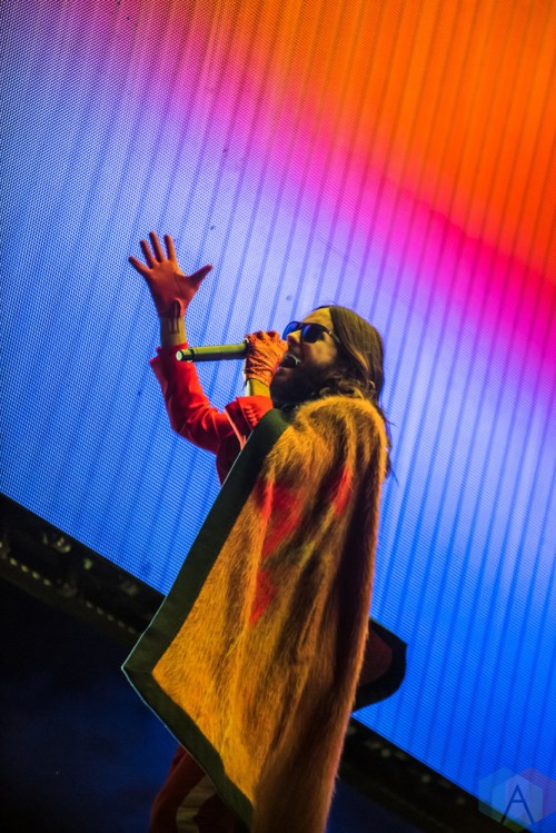 TORONTO, ON - JUNE 06: Thirty Seconds To Mars performs at Budweiser Stage in Toronto on June 06, 2018. (Photo: Janine Van Oostrom/Aesthetic Magazine)