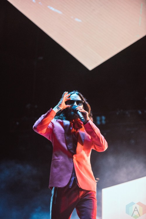 TORONTO, ON - JUNE 06: Thirty Seconds To Mars performs at Budweiser Stage in Toronto on June 06, 2018. (Photo: Janine Van Oostrom/Aesthetic Magazine)