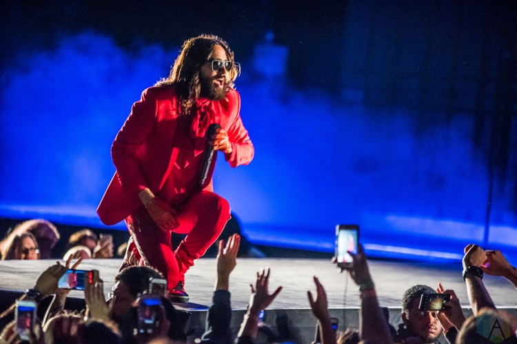 TORONTO, ON - JUNE 06: Thirty Seconds To Mars performs at Budweiser Stage in Toronto on June 06, 2018. (Photo: Janine Van Oostrom/Aesthetic Magazine)