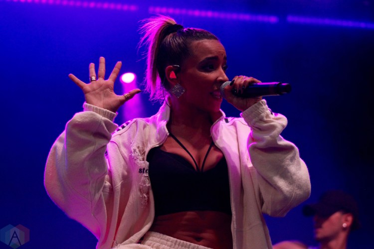TORONTO, ON - JUNE 17: Tinashe performs at NXNE 2018 at Yonge-Dundas Square in Toronto on June 17, 2018. (Photo: Curtis Sindrey/Aesthetic Magazine)