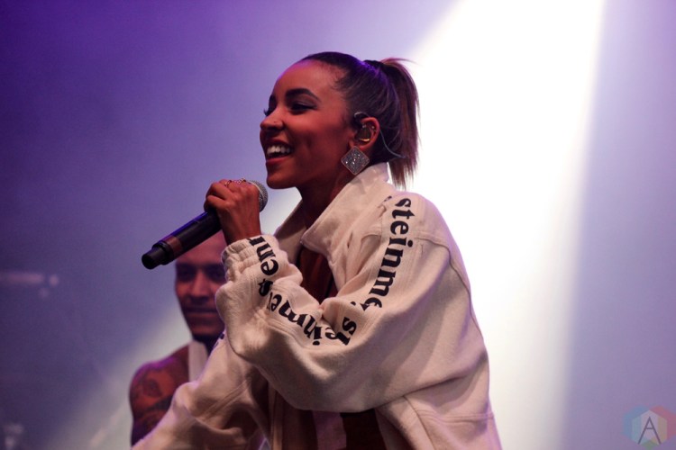 TORONTO, ON - JUNE 17: Tinashe performs at NXNE 2018 at Yonge-Dundas Square in Toronto on June 17, 2018. (Photo: Curtis Sindrey/Aesthetic Magazine)