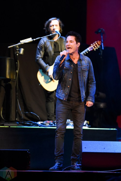 TORONTO, ON - JUNE 05: Train performs at Air Canada Centre in Toronto on June 05, 2018. (Photo: Jaime Espinoza/Aesthetic Magazine)