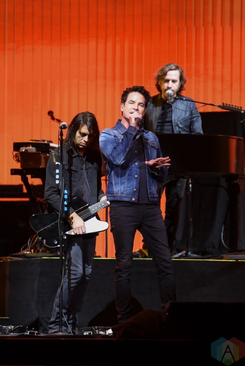 TORONTO, ON - JUNE 05: Train performs at Air Canada Centre in Toronto on June 05, 2018. (Photo: Jaime Espinoza/Aesthetic Magazine)