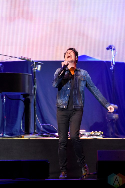 TORONTO, ON - JUNE 05: Train performs at Air Canada Centre in Toronto on June 05, 2018. (Photo: Jaime Espinoza/Aesthetic Magazine)