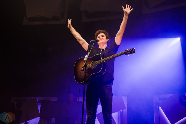 TORONTO, ON - JUNE 22: Vance Joy performs at Budweiser Stage in Toronto on June 22, 2018. (Photo: Brandon Newfield/Aesthetic Magazine)