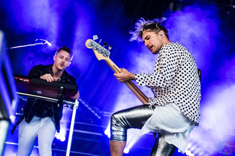 TORONTO, ON - JUNE 06: Walk The Moon performs at Budweiser Stage in Toronto on June 06, 2018. (Photo: Janine Van Oostrom/Aesthetic Magazine)