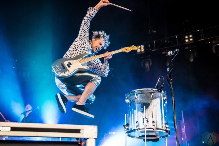 TORONTO, ON - JUNE 06: Walk The Moon performs at Budweiser Stage in Toronto on June 06, 2018. (Photo: Janine Van Oostrom/Aesthetic Magazine)