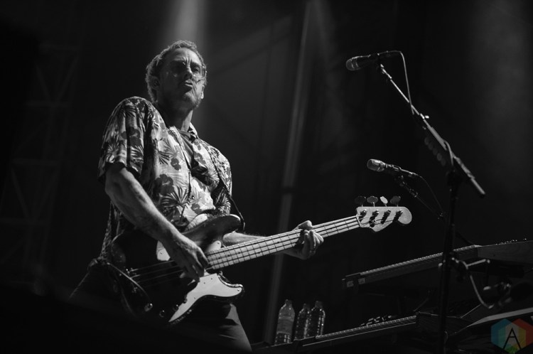 MONTEBELLO, QC - JUNE 16: Weezer performs at Montebello Rockfest in Montebello, Quebec on June 16, 2018. (Photo: Greg Matthews/Aesthetic Magazine)