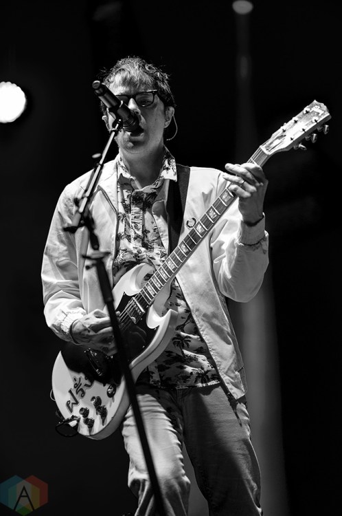MONTEBELLO, QC - JUNE 16: Weezer performs at Montebello Rockfest in Montebello, Quebec on June 16, 2018. (Photo: Greg Matthews/Aesthetic Magazine)