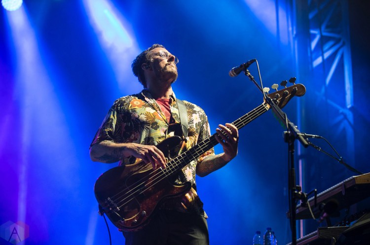 MONTEBELLO, QC - JUNE 16: Weezer performs at Montebello Rockfest in Montebello, Quebec on June 16, 2018. (Photo: Greg Matthews/Aesthetic Magazine)