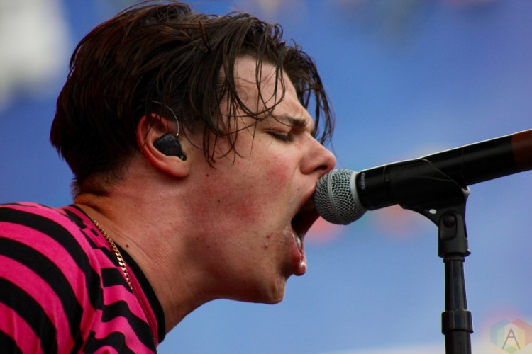 TORONTO, ON - JUNE 16: Yungblud performs at NXNE 2018 at Yonge-Dundas Square in Toronto on June 16, 2018. (Photo: Curtis Sindrey/Aesthetic Magazine)