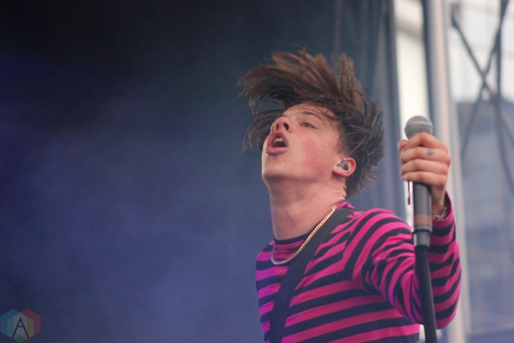 TORONTO, ON - JUNE 16: Yungblud performs at NXNE 2018 at Yonge-Dundas Square in Toronto on June 16, 2018. (Photo: Curtis Sindrey/Aesthetic Magazine)