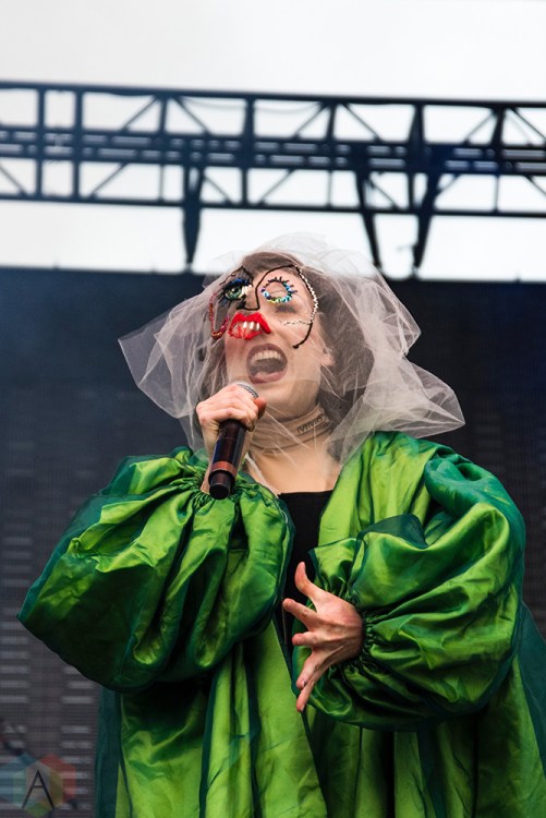 TORONTO, ON - JULY 30: Allie X performs at Echo Beach in Toronto on July 30, 2018. (Photo: Morgan Hotston/Aesthetic Magazine)