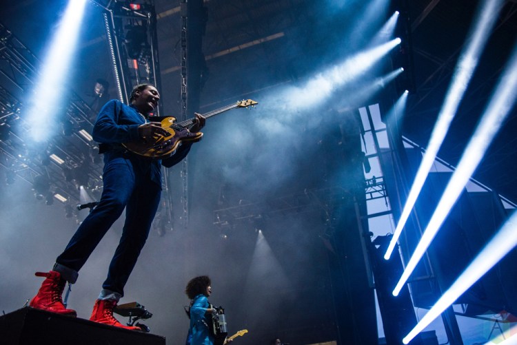TORONTO, ON - JULY 22, 2018: Arcade Fire performs at Budweiser Stage in Toronto on July 22, 2018. (Photo: Morgan Hotston/Aesthetic Magazine)