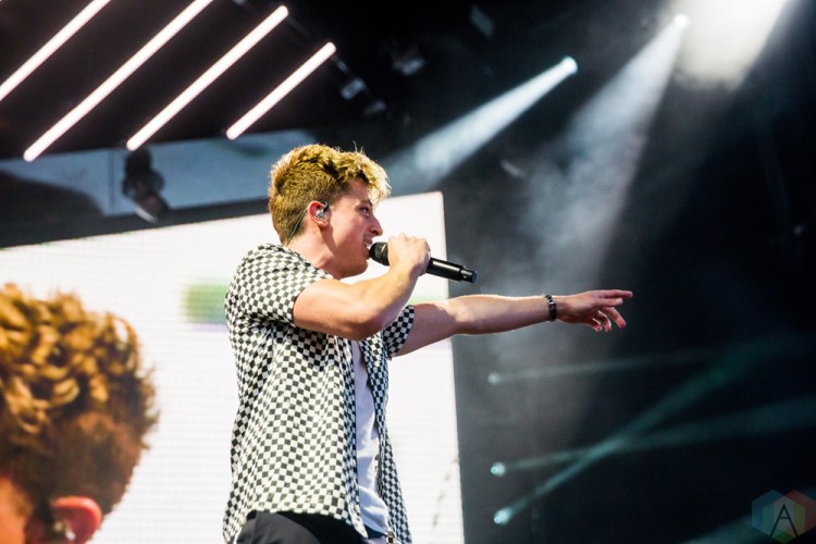 TORONTO, ON - JULY 11: Charlie Puth performs at Budweiser Stage in Toronto on July 11, 2018. (Photo: Brandon Newfield/Aesthetic Magazine)