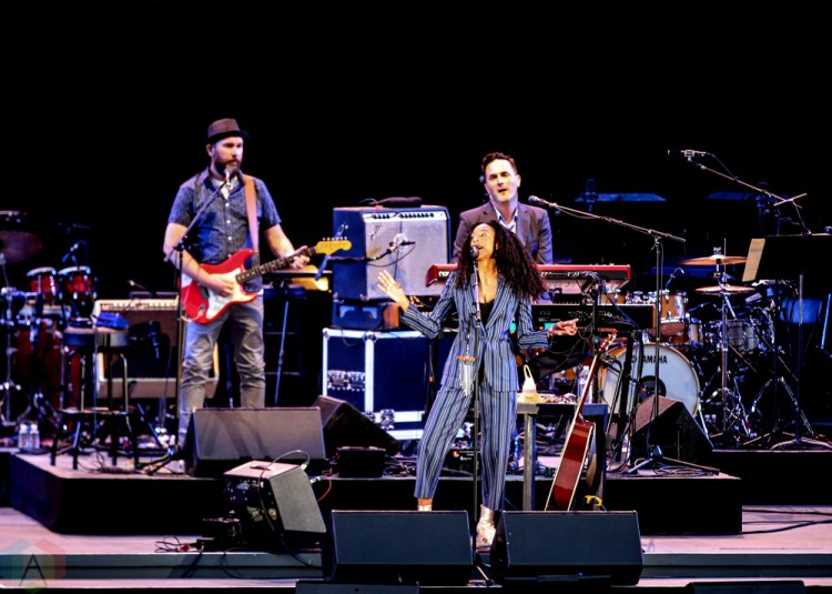 LOS ANGELES, CA - JULY 18: Corinne Bailey Rae performs at Hollywood Bowl in Los Angeles on July 18, 2018. (Photo: Melanie Escombe/Aesthetic Magazine)