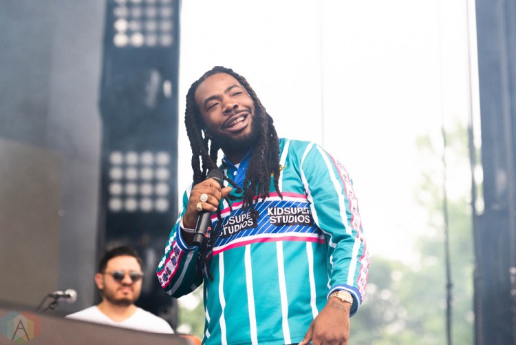CHICAGO, IL - JULY 22: DRAM performs at Pitchfork Music Festival in Chicago on July 22, 2018. (Photo: Katie Kuropas/Aesthetic Magazine)
