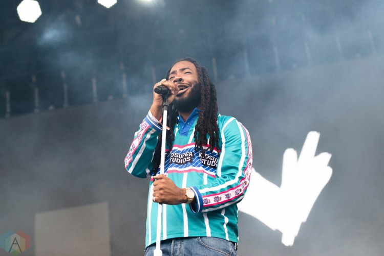 CHICAGO, IL - JULY 22: DRAM performs at Pitchfork Music Festival in Chicago on July 22, 2018. (Photo: Katie Kuropas/Aesthetic Magazine)