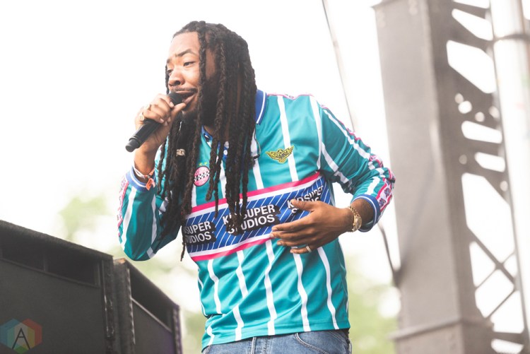 CHICAGO, IL - JULY 22: DRAM performs at Pitchfork Music Festival in Chicago on July 22, 2018. (Photo: Katie Kuropas/Aesthetic Magazine)
