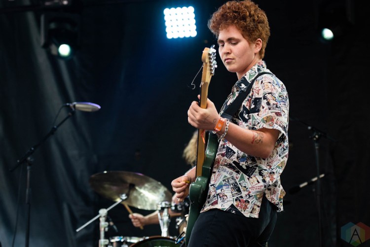 CHICAGO, IL - JULY 21: Girlpool performs at Pitchfork Music Festival in Chicago on July 21, 2018. (Photo: Katie Kuropas/Aesthetic Magazine)