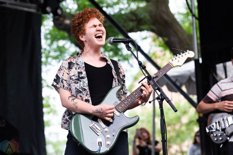 CHICAGO, IL - JULY 21: Girlpool performs at Pitchfork Music Festival in Chicago on July 21, 2018. (Photo: Katie Kuropas/Aesthetic Magazine)