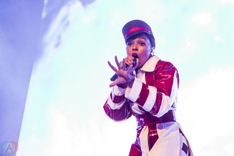 TORONTO, ON - JULY 16: Janelle Monae performs at Rebel in Toronto on July 16, 2018. (Photo: Katrina Lat/Aesthetic Magazine)