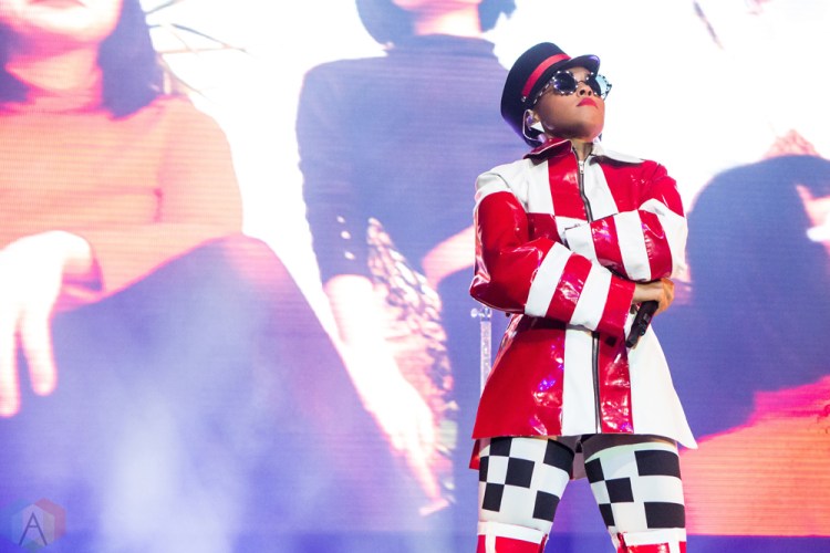 TORONTO, ON - JULY 16: Janelle Monae performs at Rebel in Toronto on July 16, 2018. (Photo: Katrina Lat/Aesthetic Magazine)