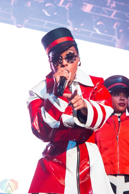 TORONTO, ON - JULY 16: Janelle Monae performs at Rebel in Toronto on July 16, 2018. (Photo: Katrina Lat/Aesthetic Magazine)