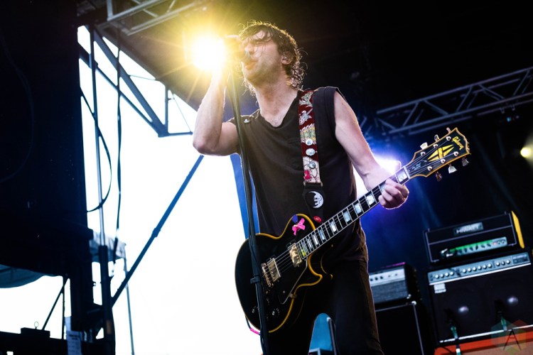 CHICAGO, IL - JULY 22: Japandroids performs at Pitchfork Music Festival in Chicago on July 22, 2018. (Photo: Katie Kuropas/Aesthetic Magazine)