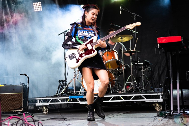 CHICAGO, IL - JULY 22: Japanese Breakfast performs at Pitchfork Music Festival in Chicago on July 22, 2018. (Photo: Katie Kuropas/Aesthetic Magazine)
