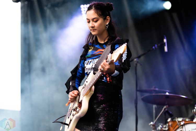 CHICAGO, IL - JULY 22: Japanese Breakfast performs at Pitchfork Music Festival in Chicago on July 22, 2018. (Photo: Katie Kuropas/Aesthetic Magazine)