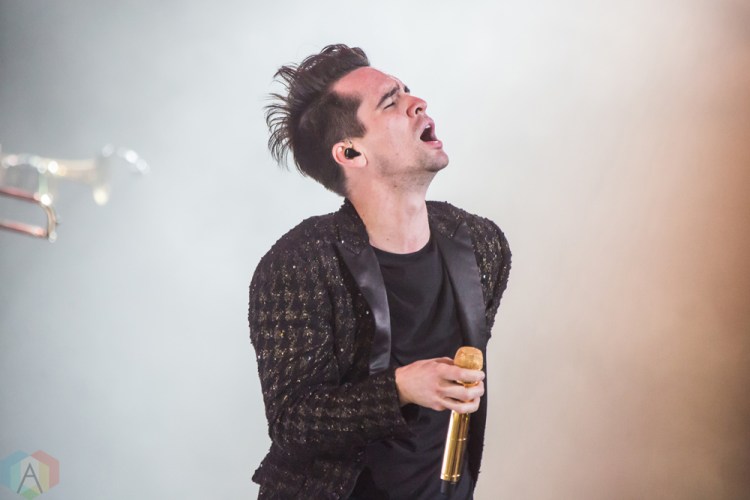TORONTO, ON - JULY 22: Brendon Urie of Panic at the Disco performs at Scotiabank Arena in Toronto on July 22, 2018. (Photo: Katrina Lat/Aesthetic Magazine)