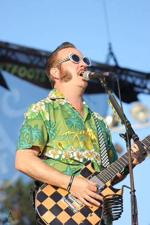 TORONTO, ON - JULY 17: Reel Big Fish performs at Warped Tour at Echo Beach in Toronto on July 17, 2018. (Photo: Curtis Sindrey/Aesthetic Magazine)