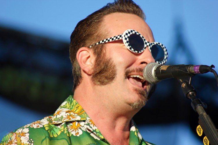 TORONTO, ON - JULY 17: Reel Big Fish performs at Warped Tour at Echo Beach in Toronto on July 17, 2018. (Photo: Curtis Sindrey/Aesthetic Magazine)