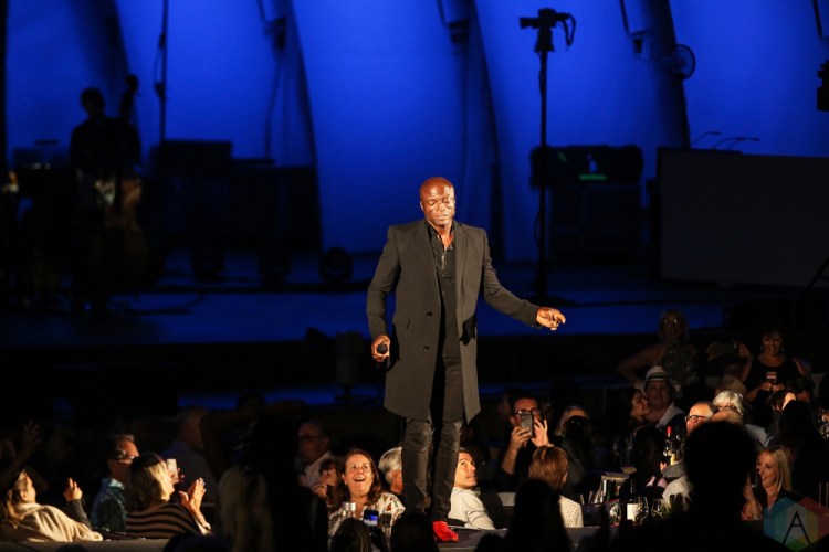 LOS ANGELES, CA - JULY 18: Seal performs at Hollywood Bowl in Los Angeles on July 18, 2018. (Photo: Melanie Escombe/Aesthetic Magazine)