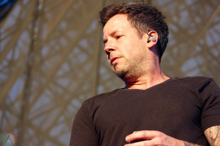 TORONTO, ON - JULY 17: Simple Plan performs at Warped Tour at Echo Beach in Toronto on July 17, 2018. (Photo: Curtis Sindrey/Aesthetic Magazine)