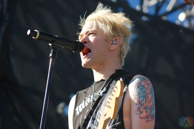 TORONTO, ON - JULY 17: Sum 41 performs at Warped Tour at Echo Beach in Toronto on July 17, 2018. (Photo: Curtis Sindrey/Aesthetic Magazine)